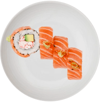 Image displaying sushi